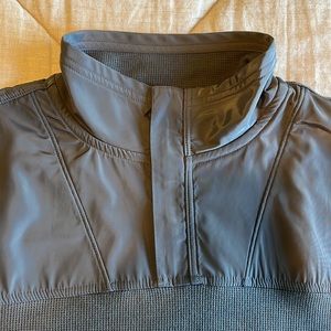 Banana Republic, gray, Quarter zip, XL